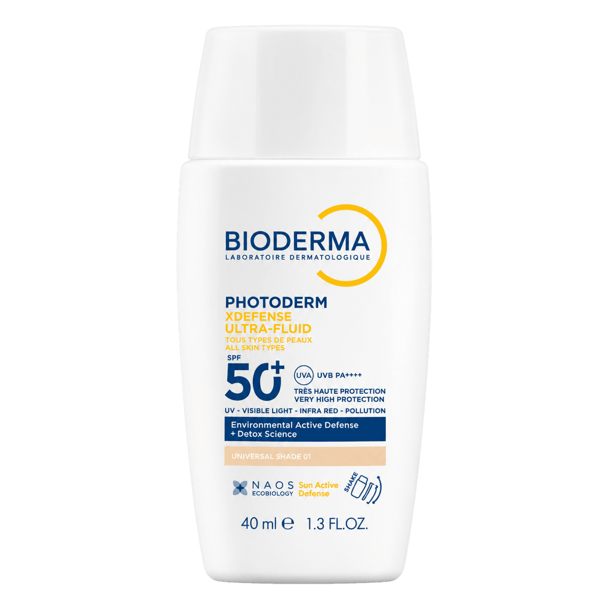 Bioderma Photoderm XDefense Ultra-Fluid SPF 50+ PA++++ Light 40 ml