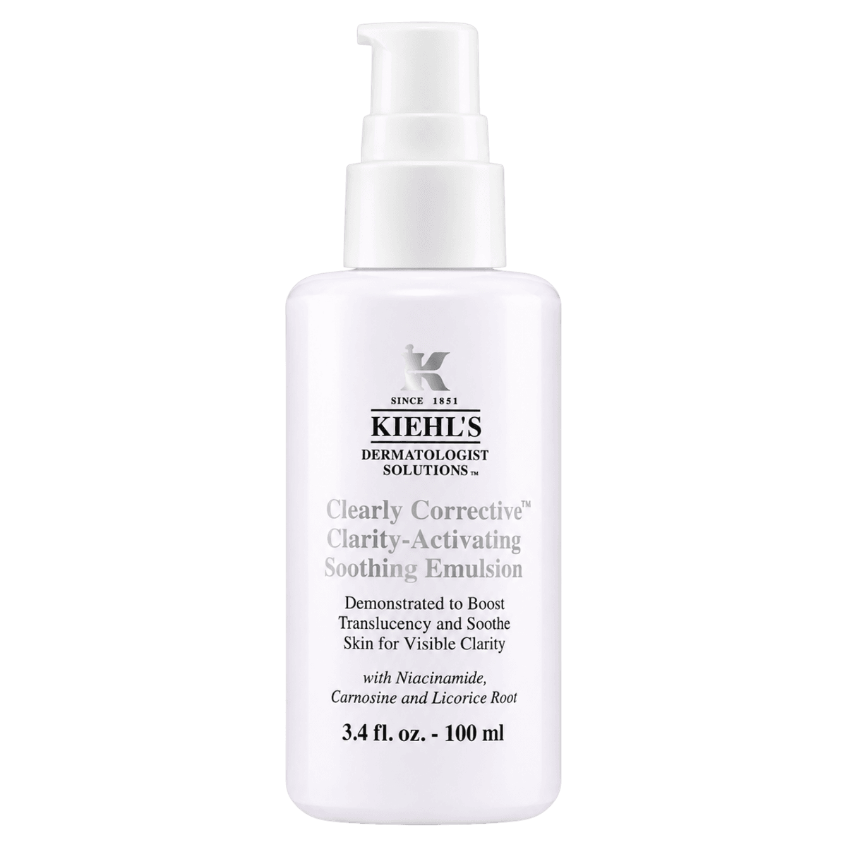 Kiehl's Clearly-Corrective Clarity-Activating Soothing Emulsion 100 ml