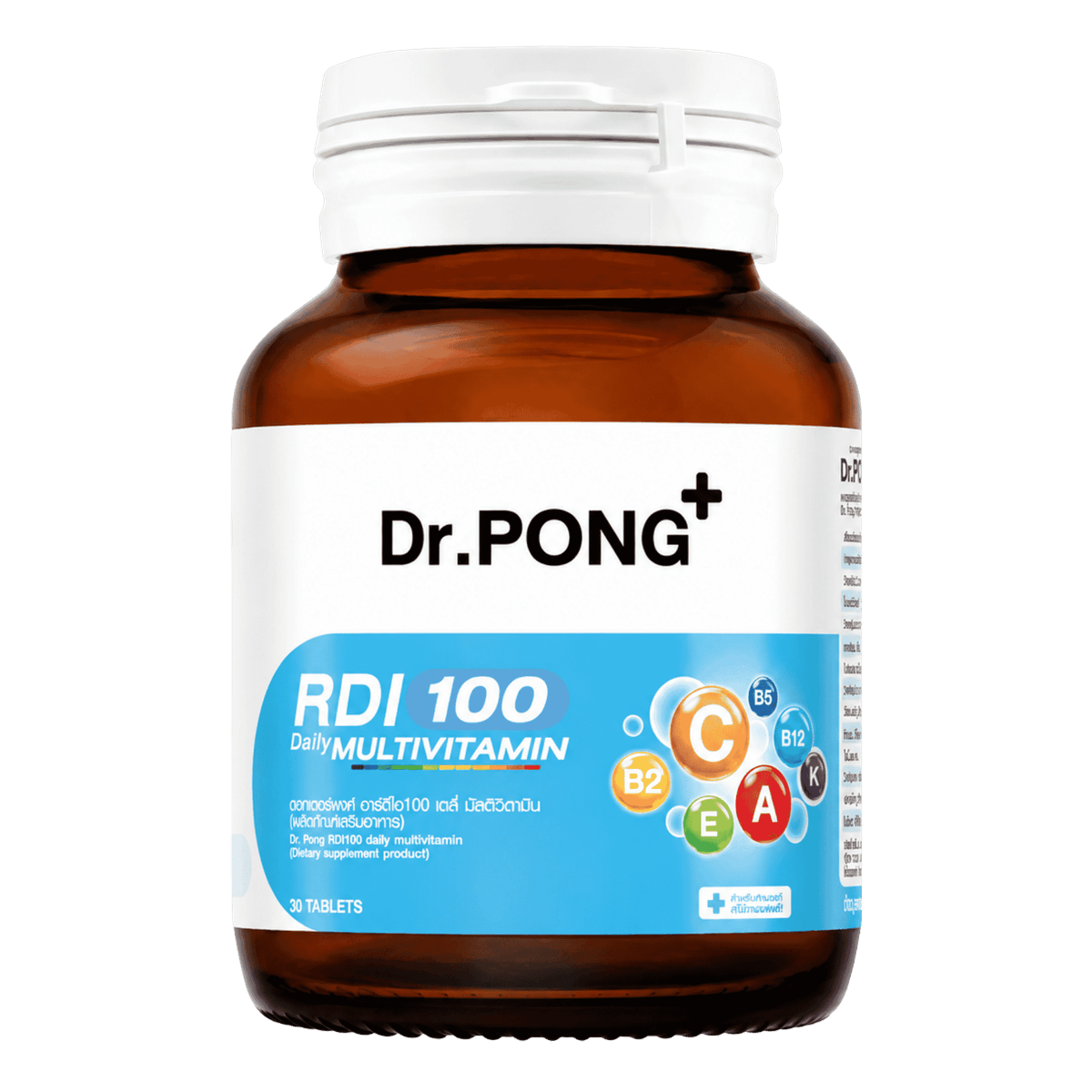 Dr.PONG RDI100 Daily Multivitamin, 30 tab