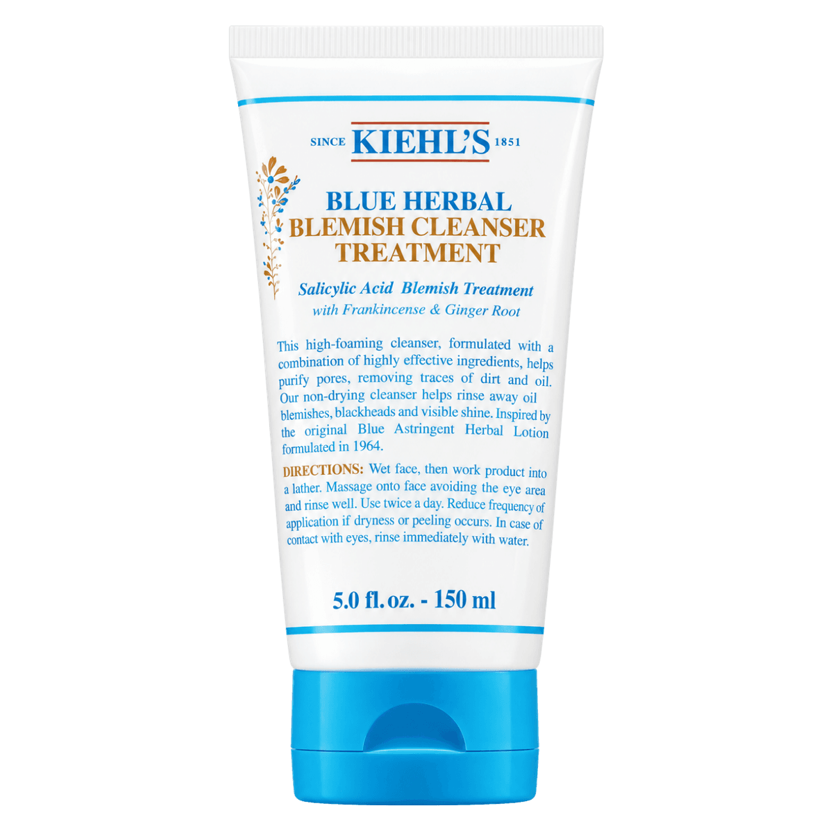Kiehl's Blue Herbal Acne Cleanser Treatment 150 ml