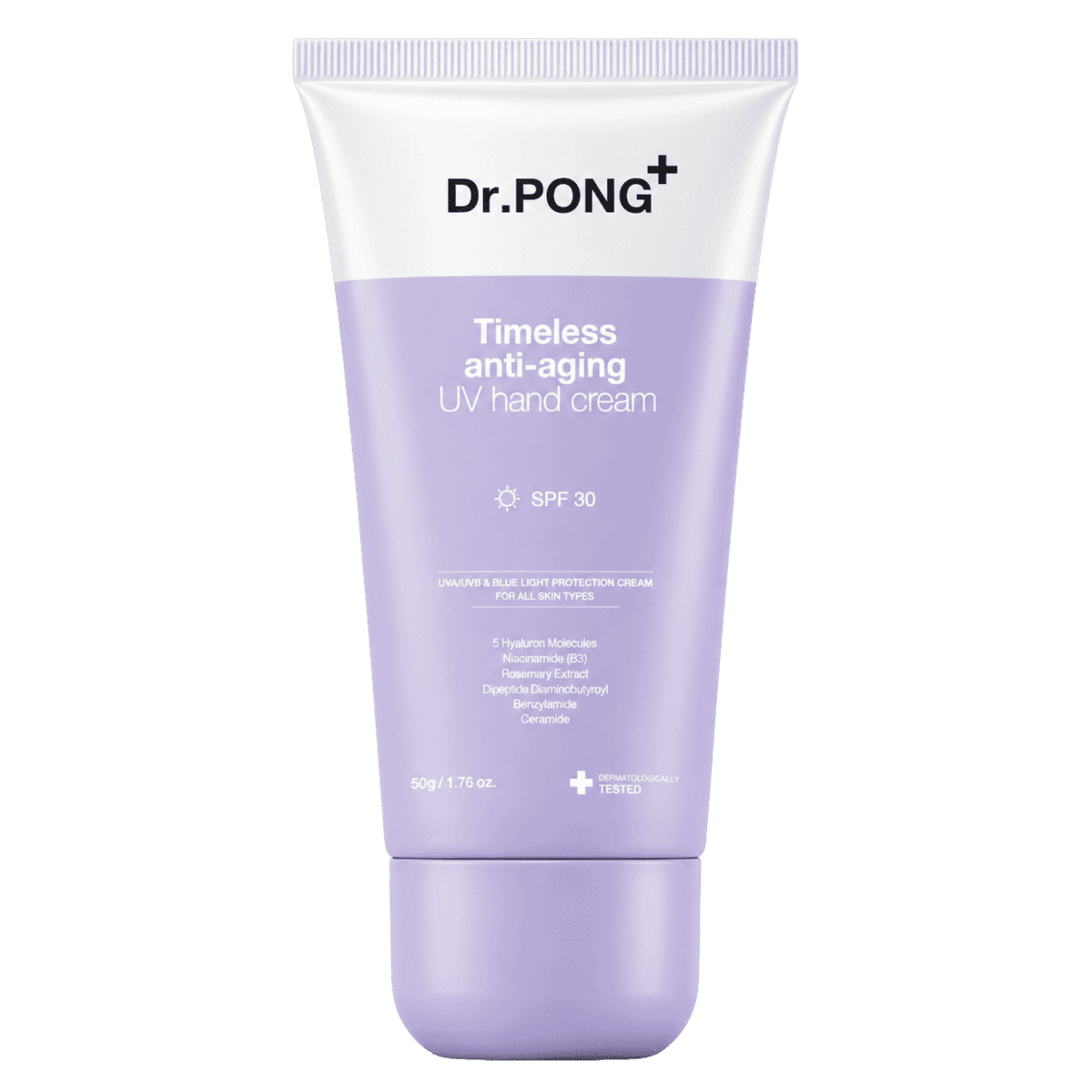 Dr.PONG Timeless Anti-Aging UV Hand Cream, 50 g