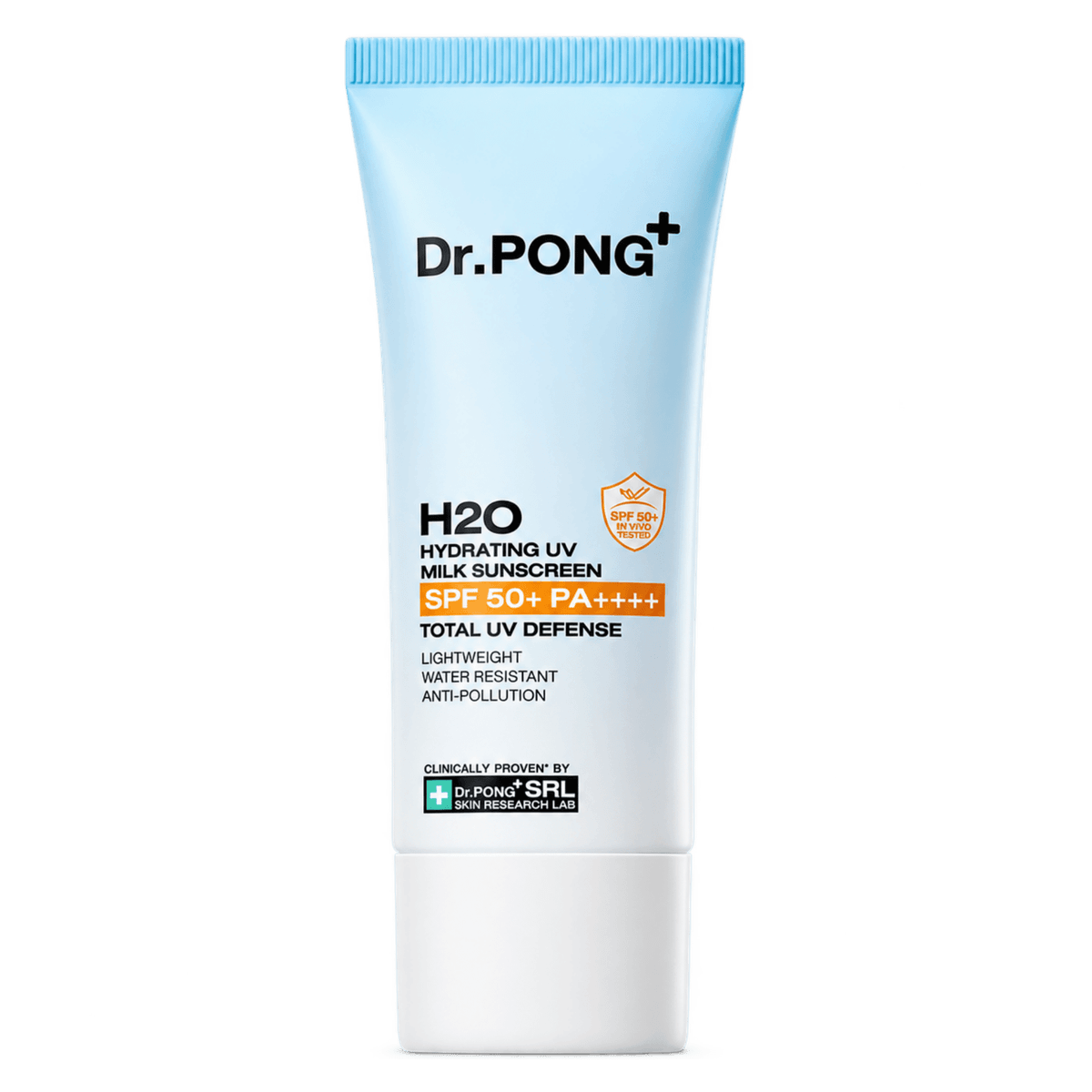 Dr.PONG H2O Hydrating UV Milk Sunscreen SPF50+ PA++++, 25 g