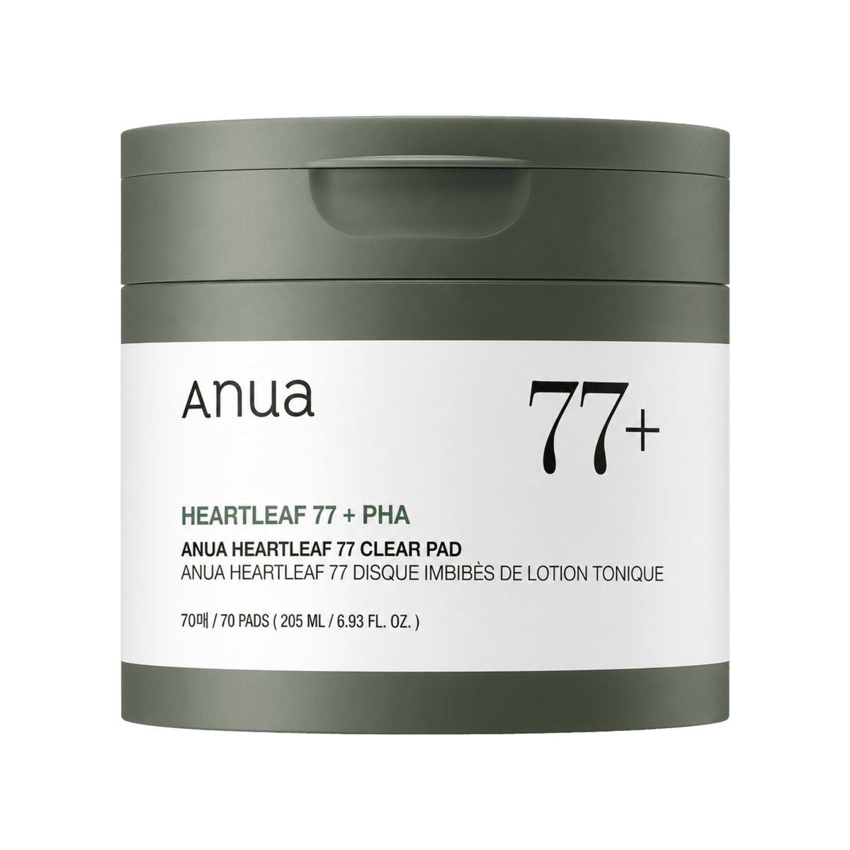 Anua Heartleaf 77 Clear Pad 70 Sheets 205 ml