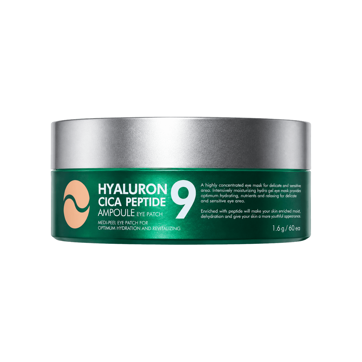 Medipeel Hyaluron Cica Peptide 9 Ampoule Eye Patch 1.6 g x 60