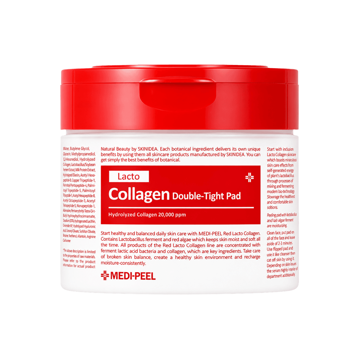 Medipeel Red Lacto Collagen Double Tight Pad 270 ml x 70