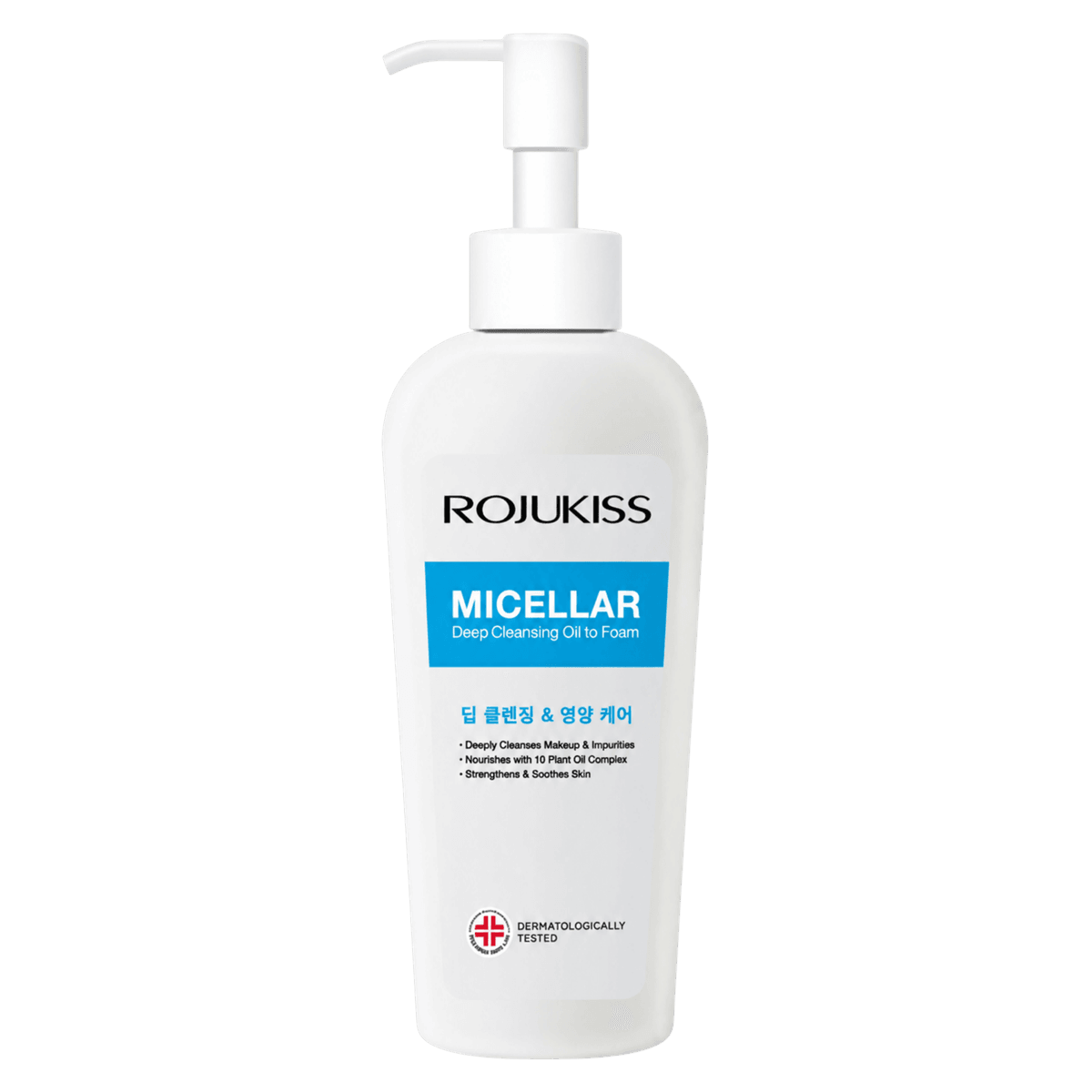 Rojukiss Micellar Deep Cleansing Oil to Foam 160ml