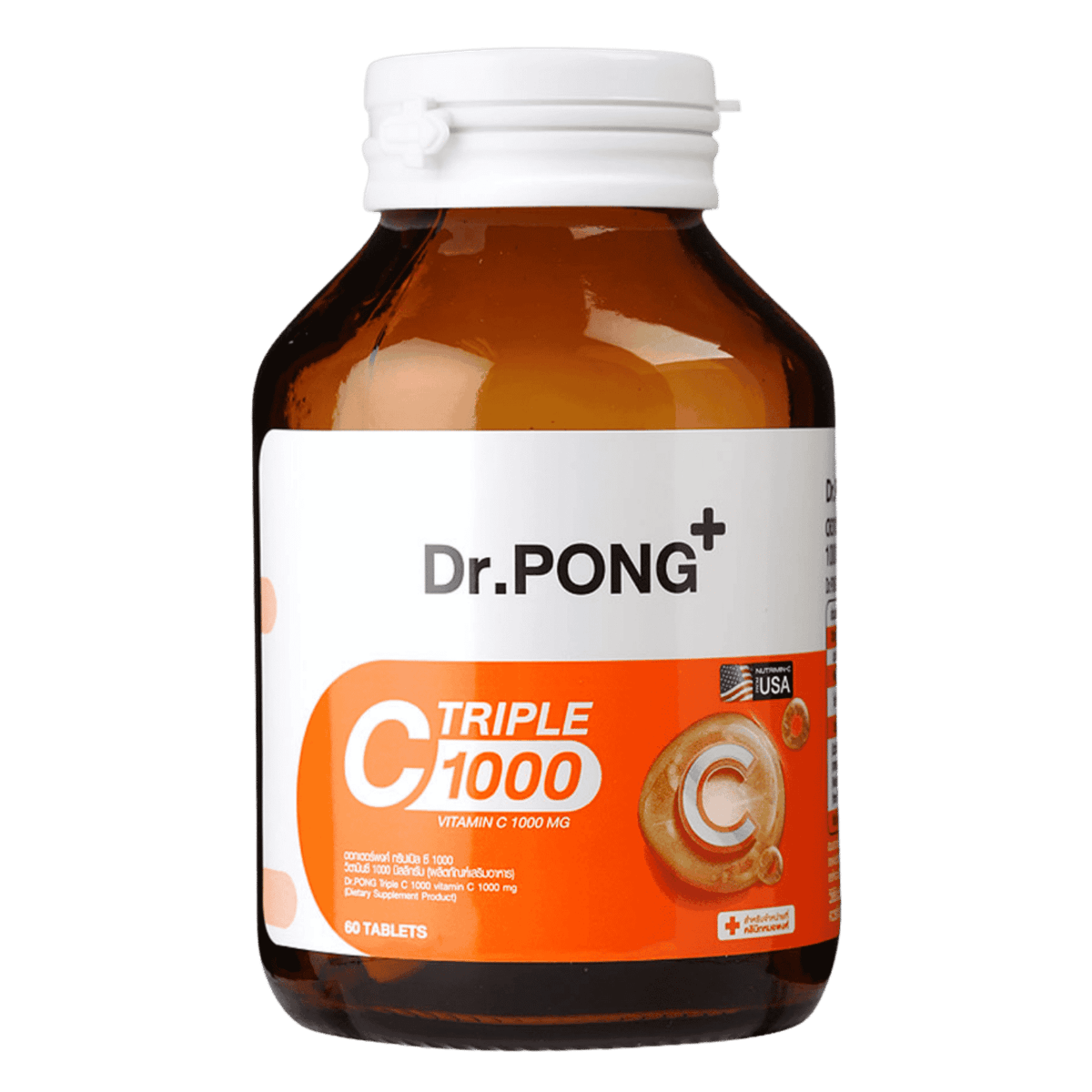 Dr.PONG Triple C 1000 Vitamin C 1000 mg, 60 tab