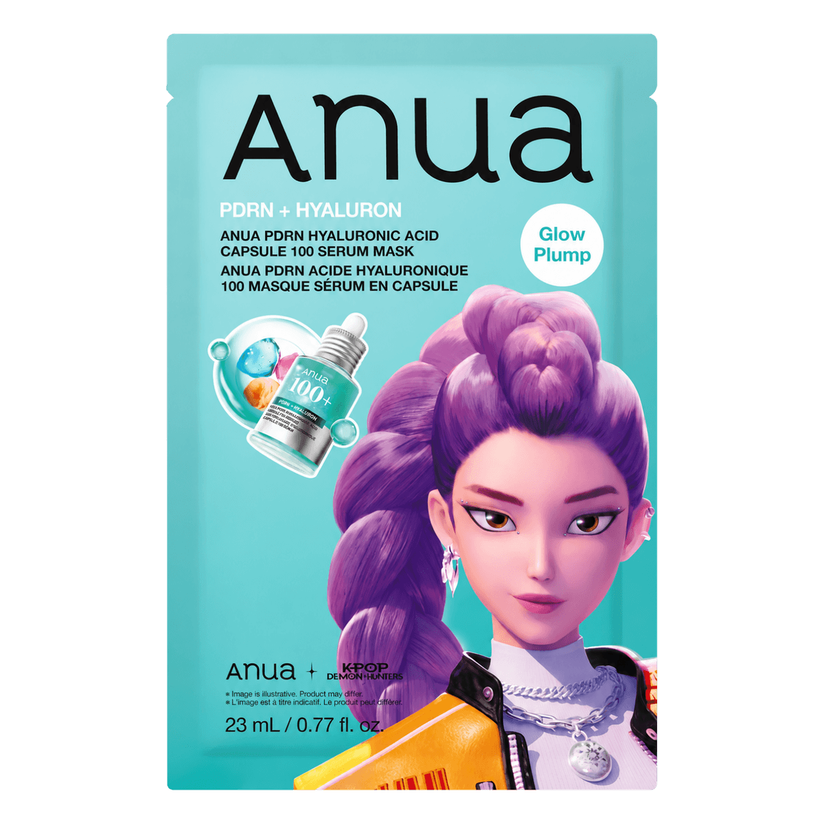 Anua x Kpop Demon Hunters PDRN Serum Mask 23 ml