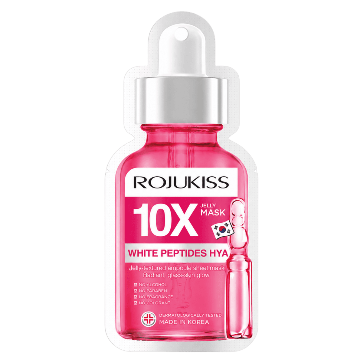 Rojukiss 10X Mask White Peptides Hya 24 ml