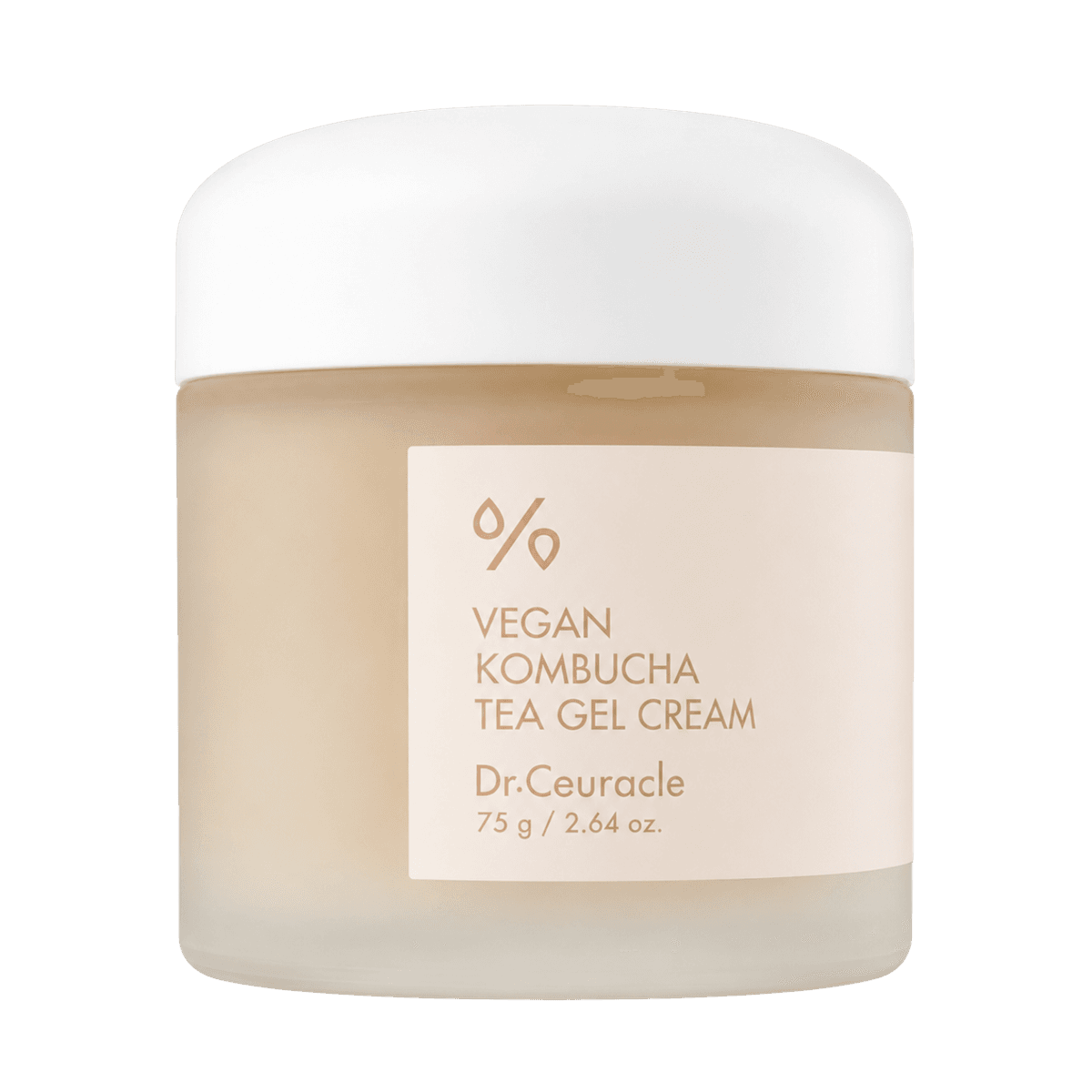 Dr. Ceuracle Vegan Kombucha Tea Gel Cream 75 g