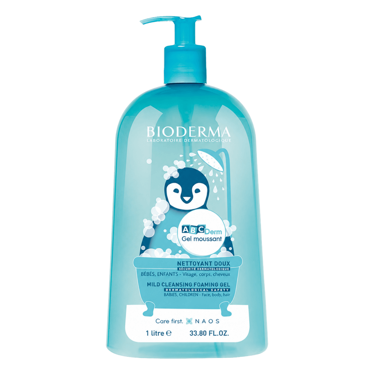Bioderma Abcderm Gel Moussant 1000 ml