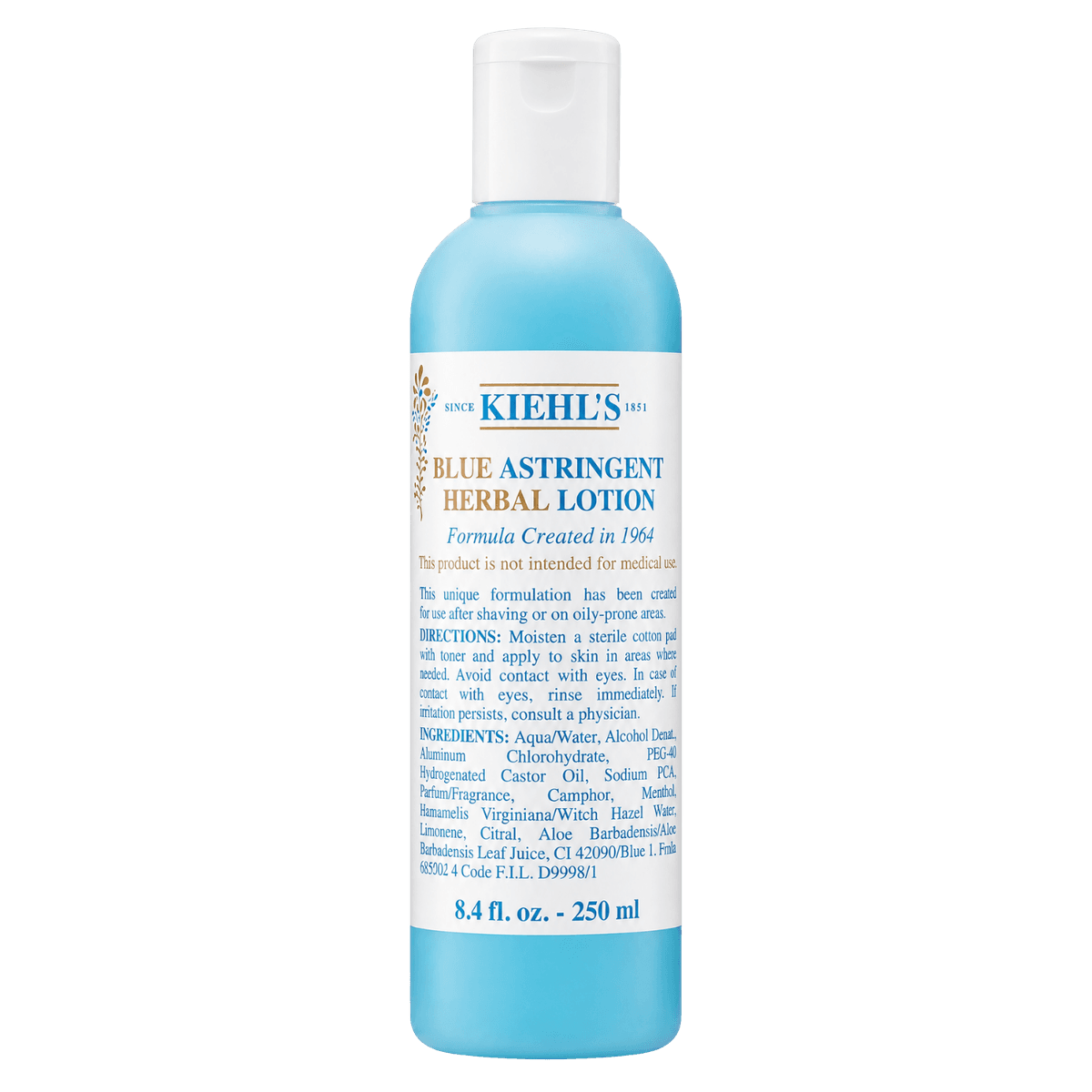Kiehl's Blue Astringent Herbal Lotion 250 ml