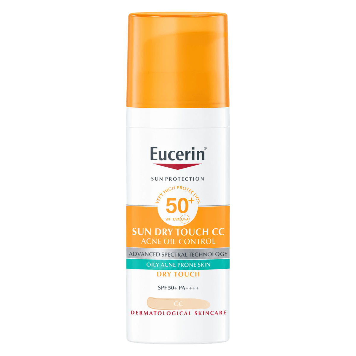 Eucerin Sun Dry Touch CC Oil Control SPF 50+ PA++++ 50 ml
