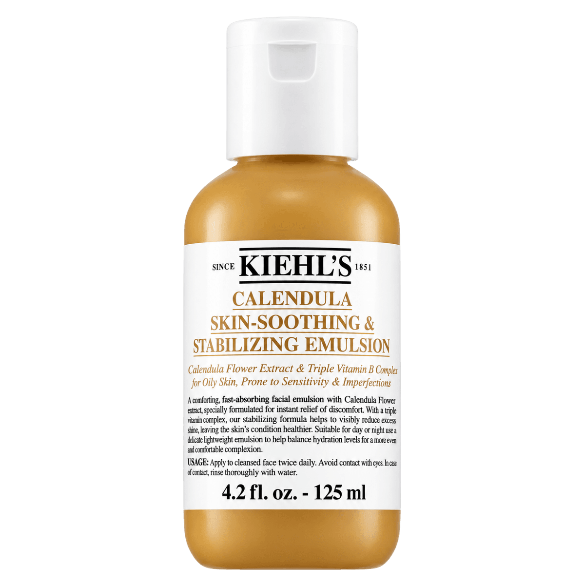 Kiehl's Calendula Skin-Soothing & Stabilizing Emulsion 125 ml