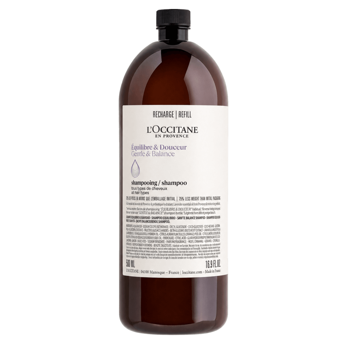 L'Occitane Gentle & Balance Shampoo Refill 500 ml