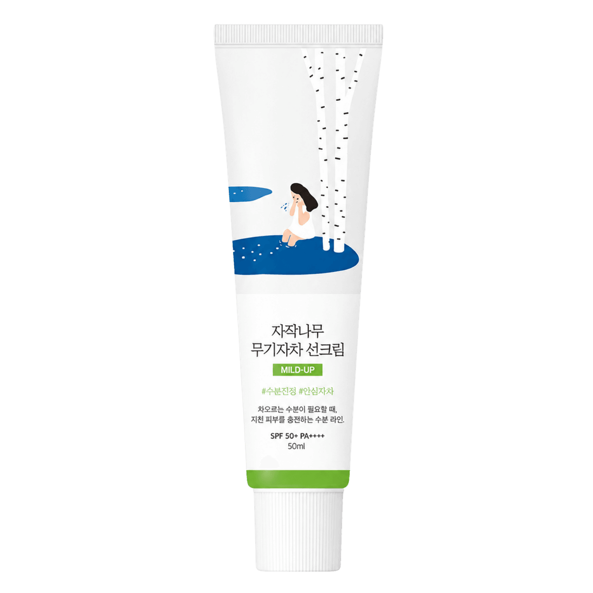 Round Lab Birch Juice Moisturizing Mild-Up Sunscreen SPF 50+ PA++++ 50 ml
