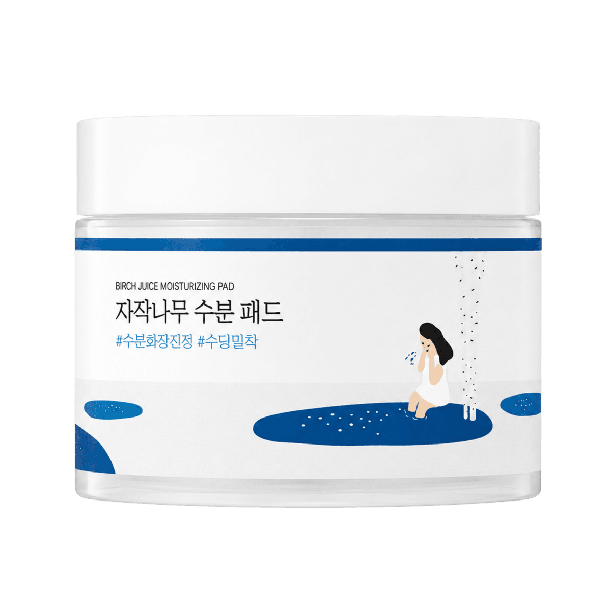 Round Lab Birch Juice Moisturizing Pad 80 Sheets 150 g
