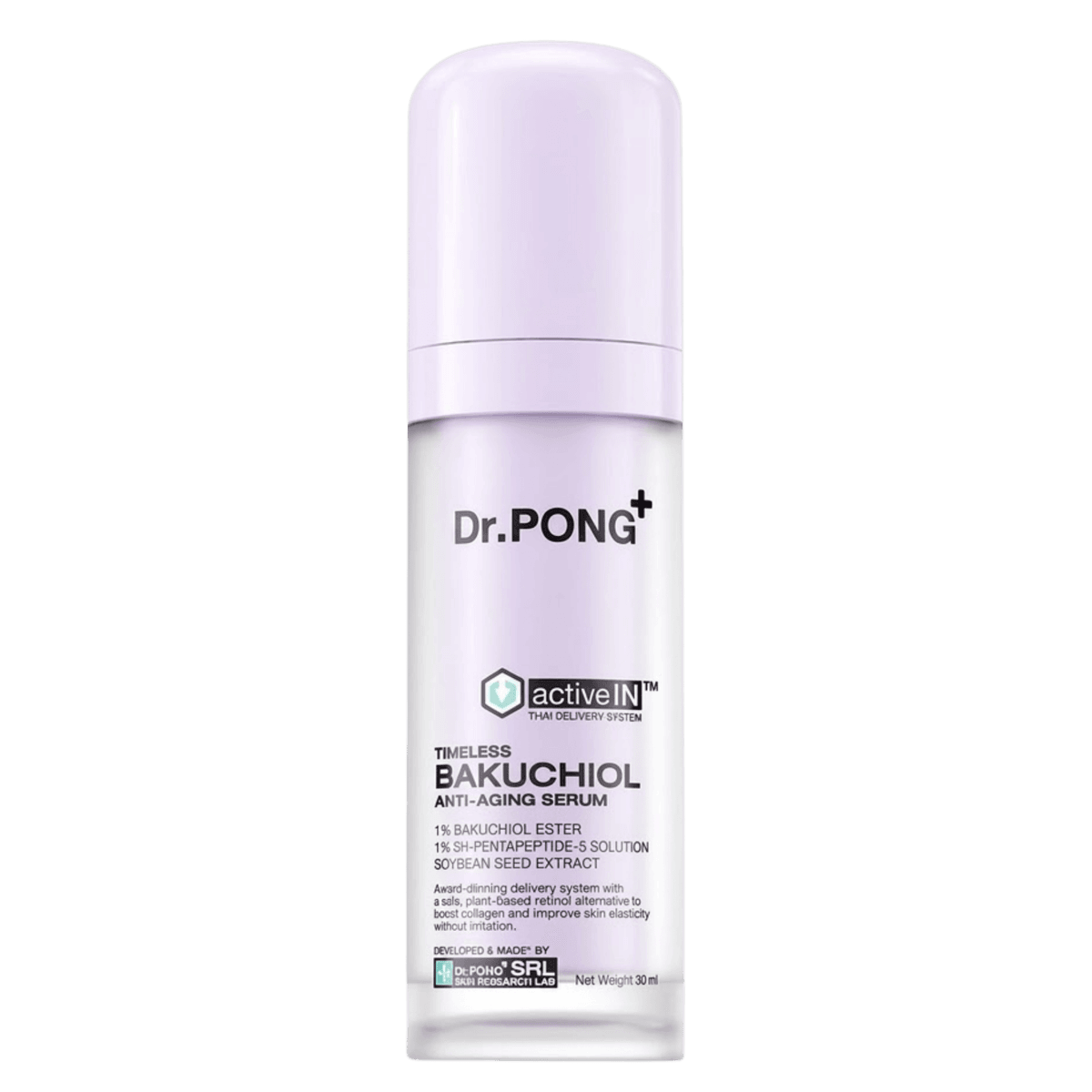 Dr.PONG Timeless Bakuchiol ActiveIN Serum, 30 ml