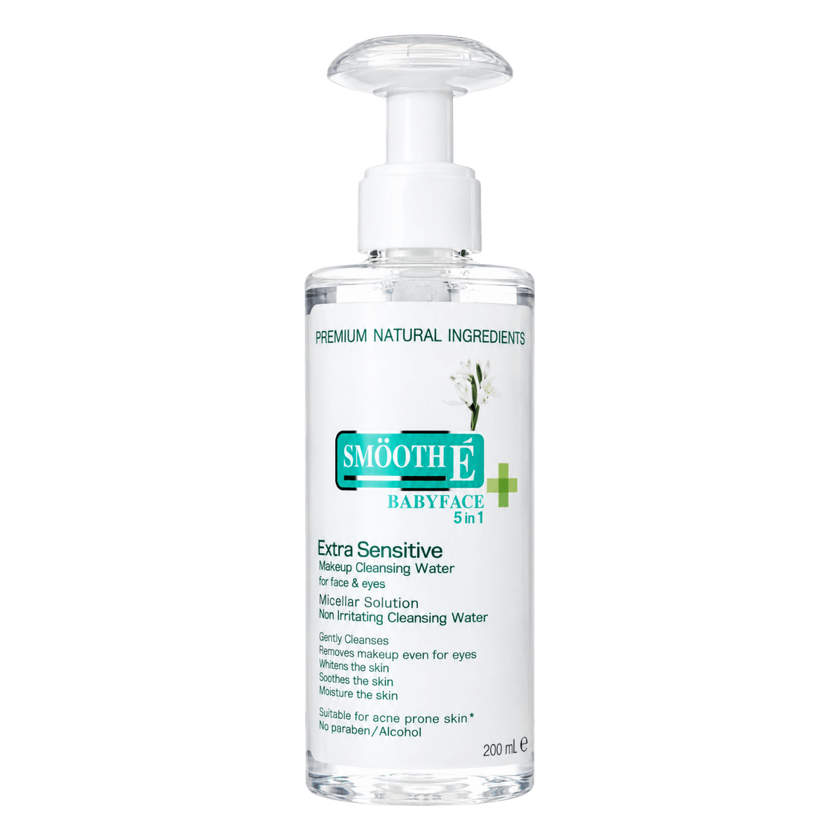 Smooth E Extra Sensitive Makeup Cleansing Water 200 ml