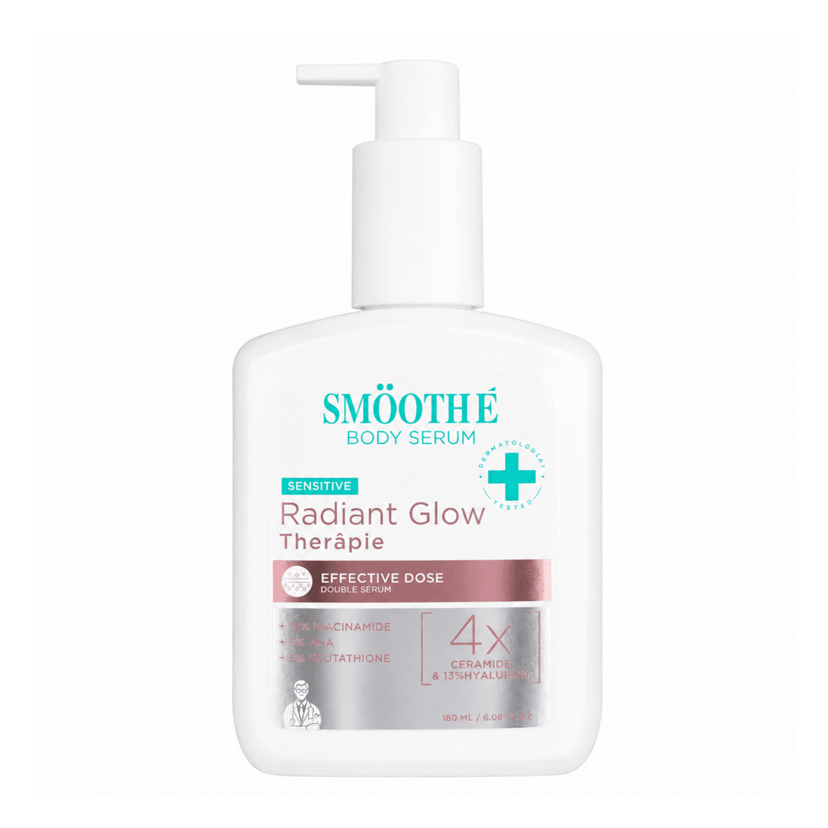 Smooth E Clinical Dose Body Serum Glow Therapie 180 ml