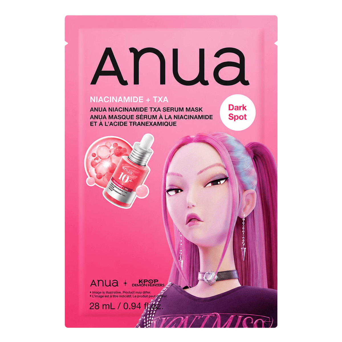 Anua x Kpop Demon Hunters Red Serum Face Mask 28 ml