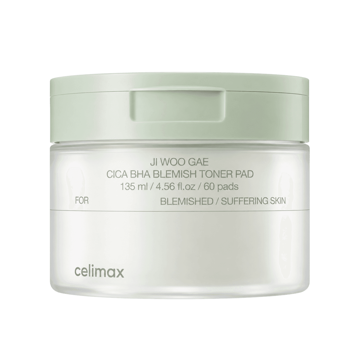 Celimax Ji Woo Gae Cica BHA Blemish Toner Pad 170 ml