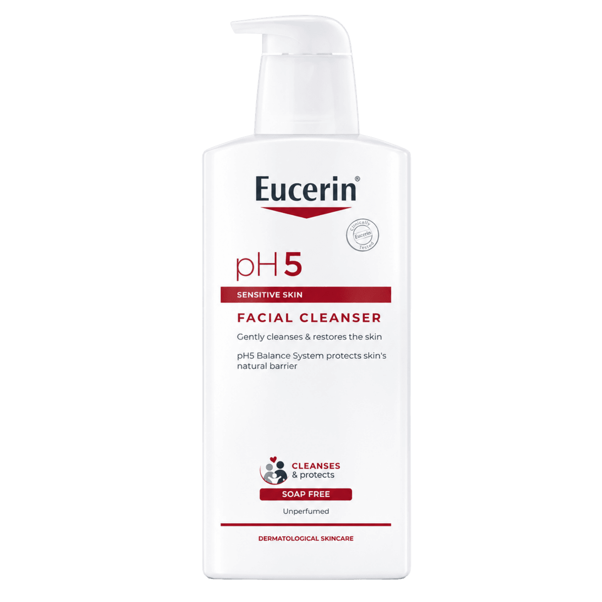 Eucerin pH5 Sensitive Skin Facial Cleanser 400 ml