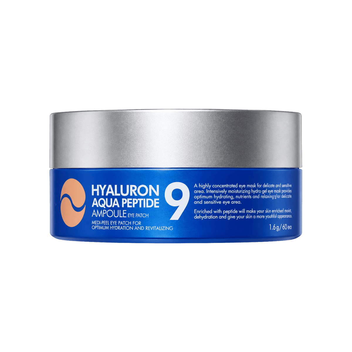 Medipeel Hyaluron Aqua Peptide 9 Ampoule Eye Patch 1.6 g x 60