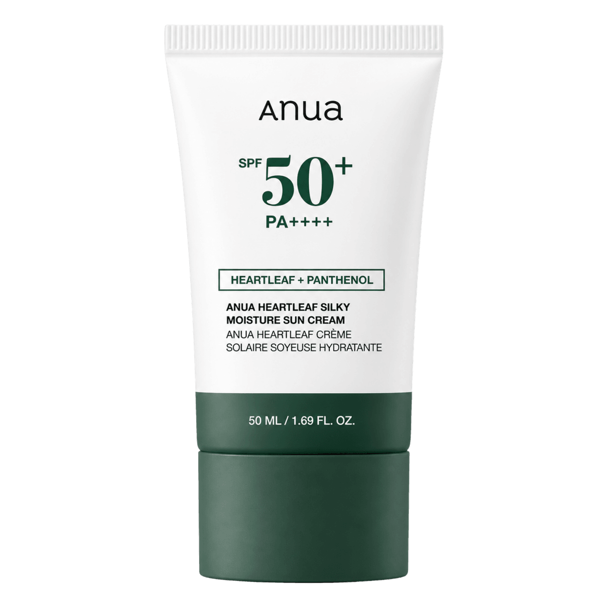 Anua Heartleaf Silky Moisture Suncream SPF 50+ PA++++ 50 ml