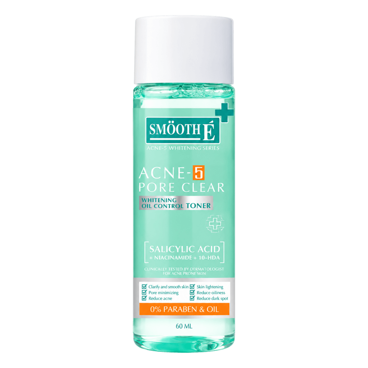 Smooth E Babyface Acne Clear Whitening Toner 60 ml