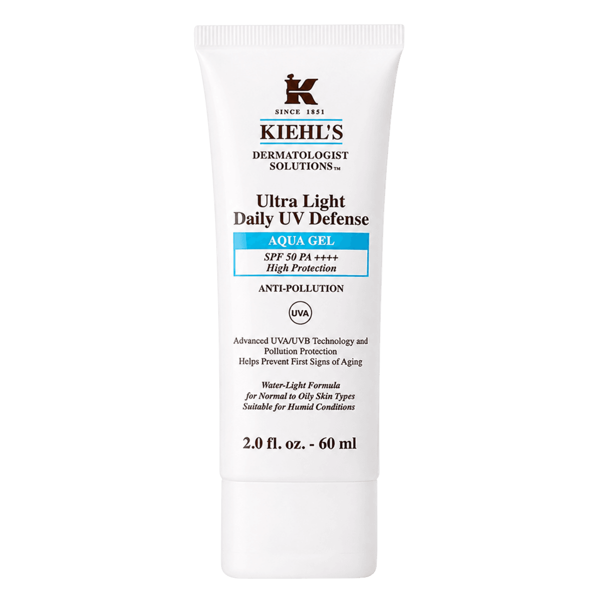 Kiehl's Ultra Light Daily UV Defense Aqua SPF 50 PA++++ 60 ml