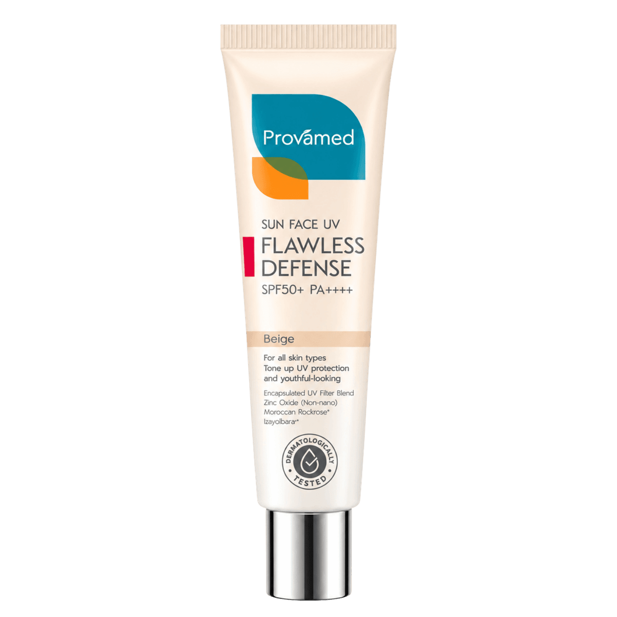 Provamed Sun Face UV Flawless Defense SPF 50+ PA++++ (Beige) 30 ml