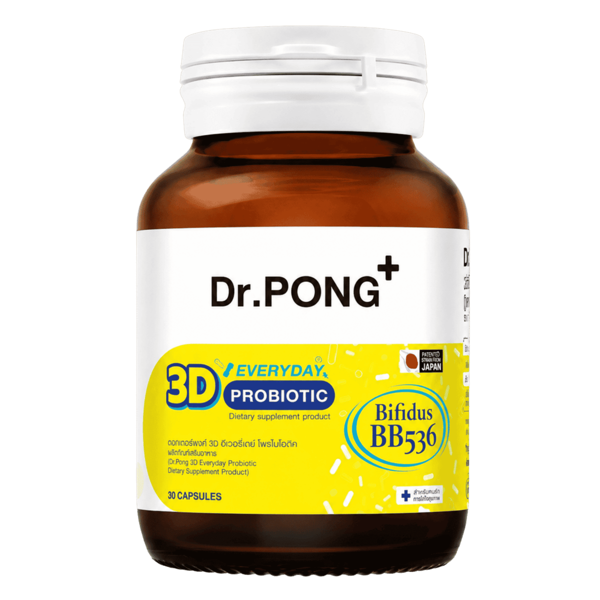 Dr.PONG 3D Everyday Probiotic, 30 caps