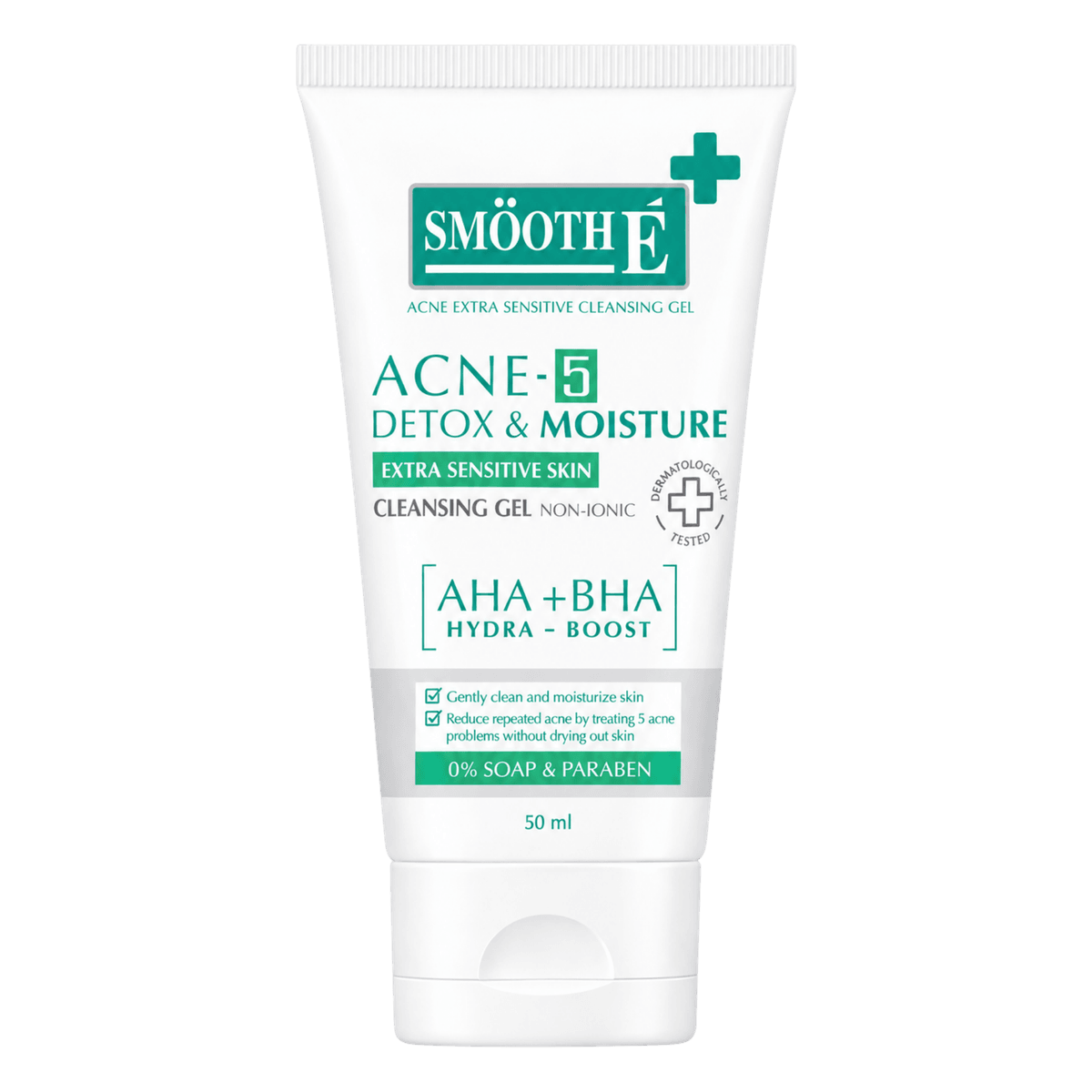 Smooth E Acne-5 Detox & Moisture Cleanser Gel 50 ml