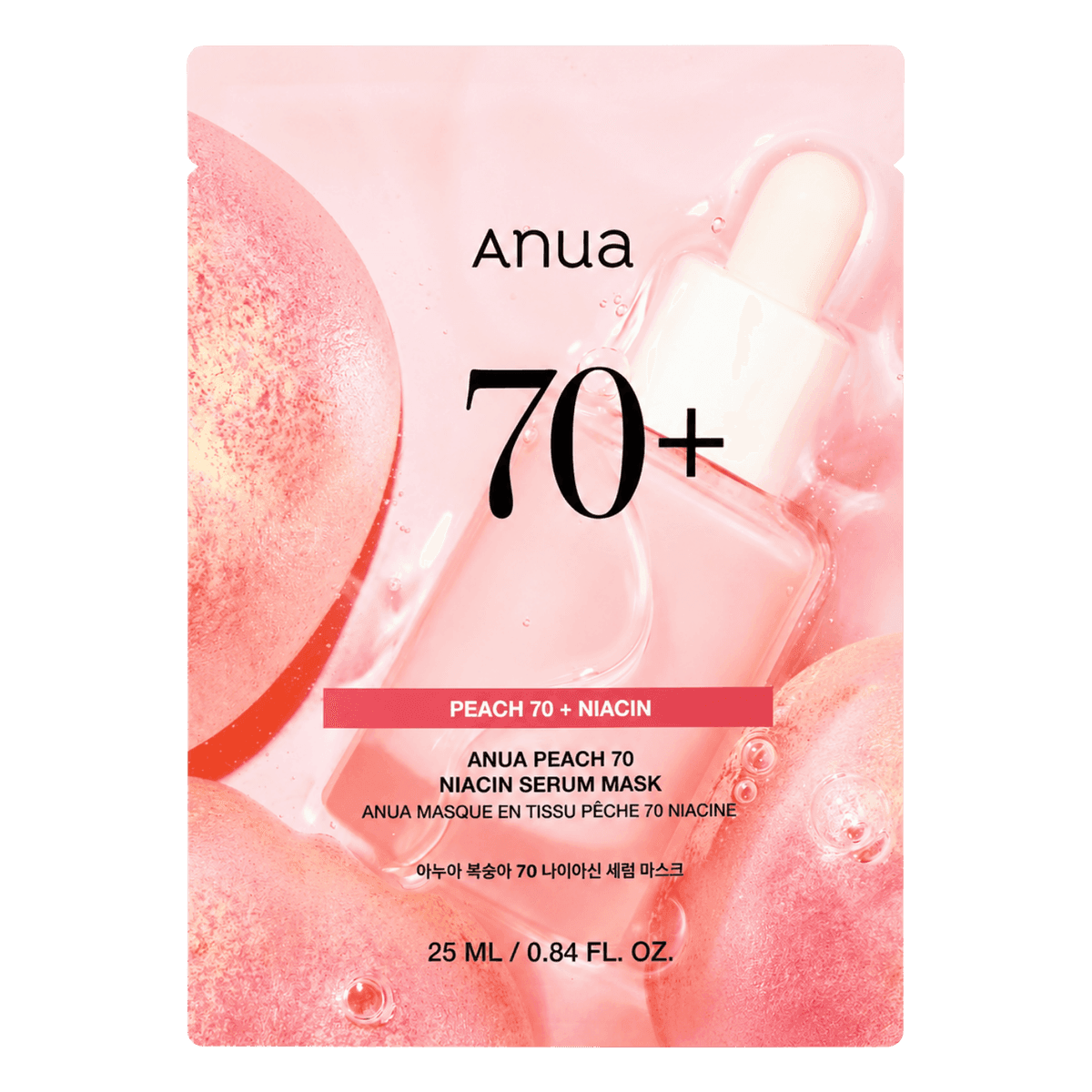 Anua Peach 70 Niacin Serum Mask 25 g