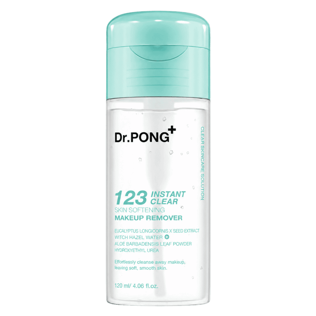 Dr.PONG 123 Instant Clear Skin Softening Makeup Remover, 120 ml