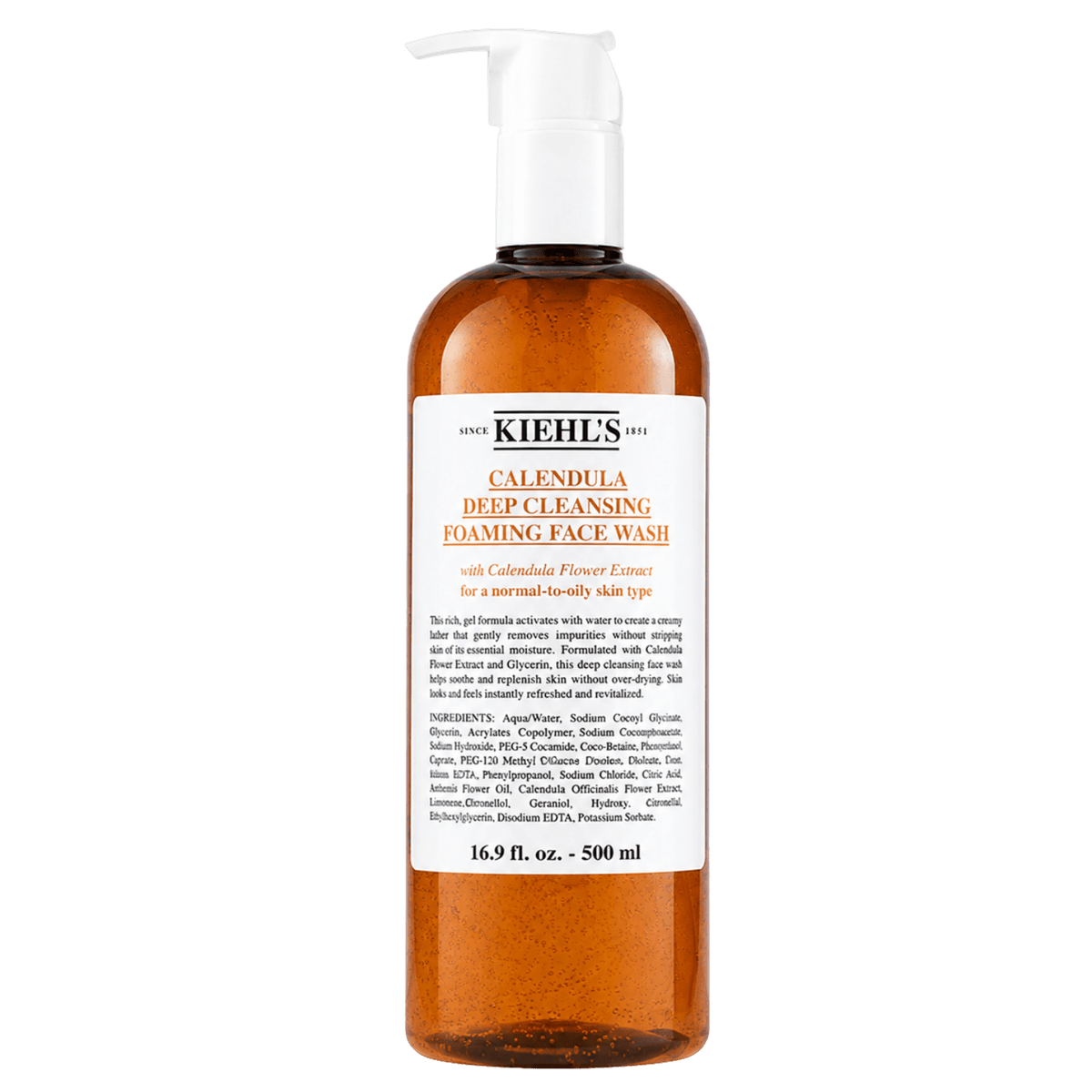 Kiehl's Calendula Deep Cleansing Foaming Face Wash 500 ml