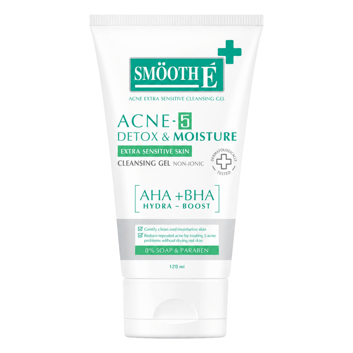 Smooth E Acne-5 Detox & Moisture Cleanser Gel 120 ml