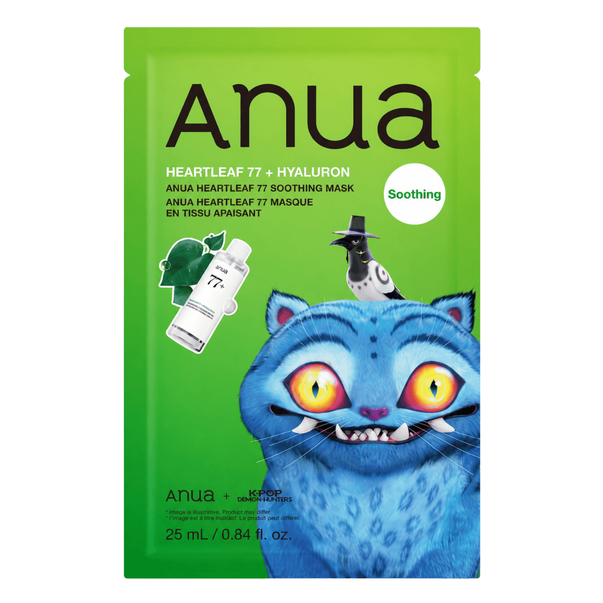 Anua x Kpop Demon Hunters Heartleaf 77 Soothing Mask 25 ml