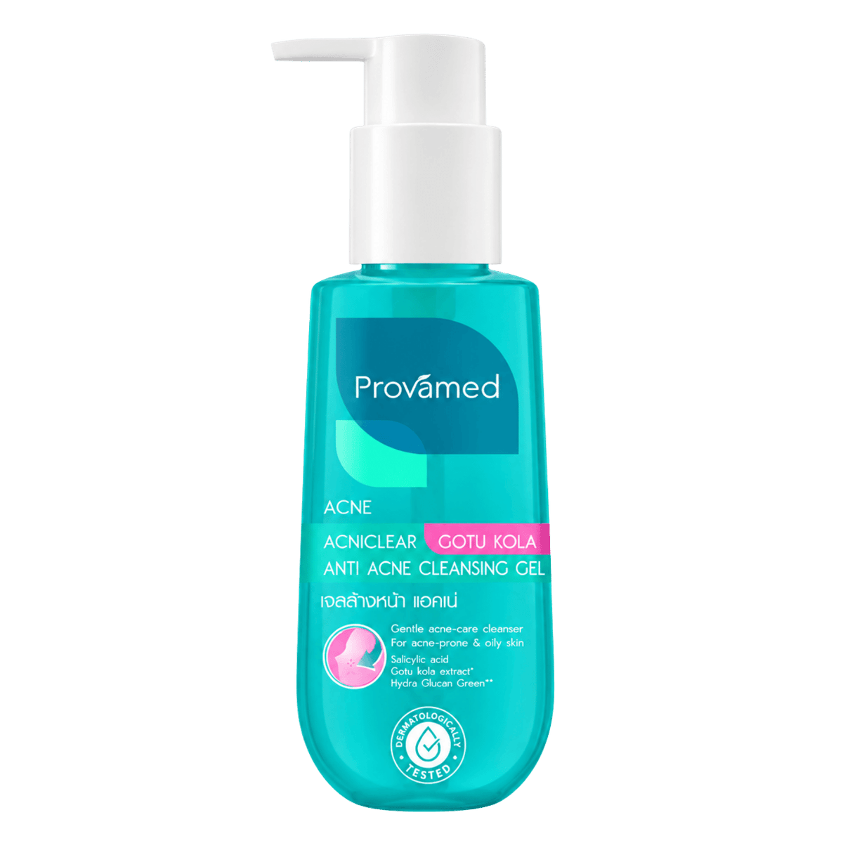 Provamed Acniclear Gotu Kola Anti Acne Cleansing Gel 120 ml