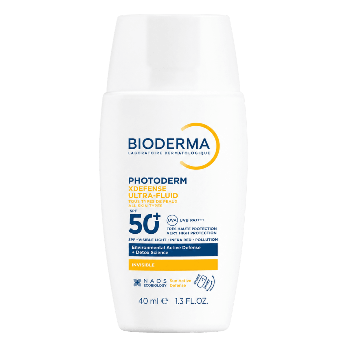 Bioderma Photoderm XDefense Ultra-Fluid SPF 50+ PA++++ Invisible 40 ml