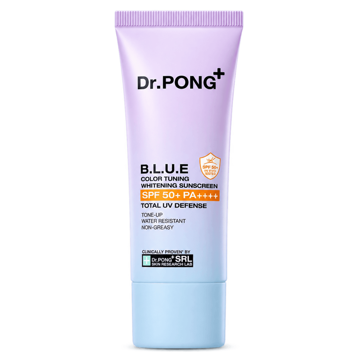 Dr.PONG Blue Color Tuning Whitening UV Sunscreen SPF50+ PA++++, 25 g